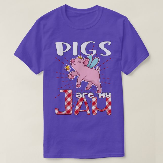 Pigs Are My Jam 4980  T-Shirt (Design Front)