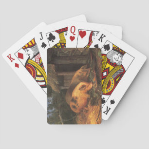 Pigs at a Trough (Farmyard Animals) Playing Cards