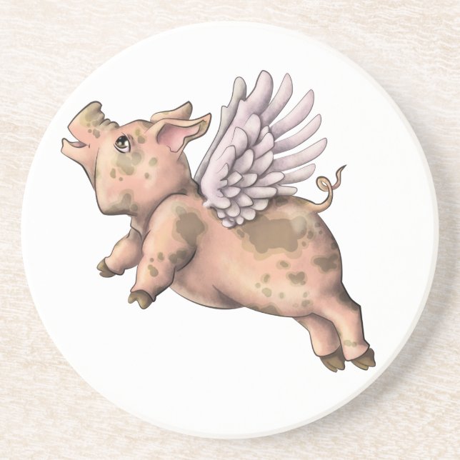 Pigs Fly Coaster (Front)