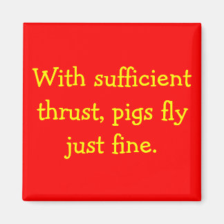 Pigs Fly Magnet