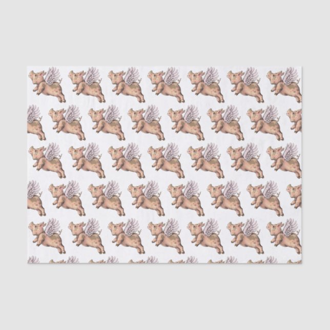 Pigs Fly Tissue Paper (Front)