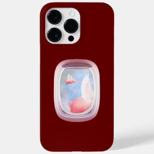 Pigs Flying Past Airplane Window Case-Mate iPhone 14 Pro Max Case