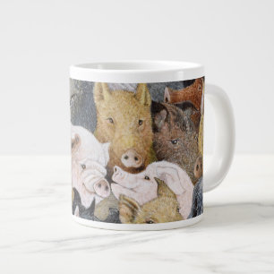 Pigs Galore Large Coffee Mug