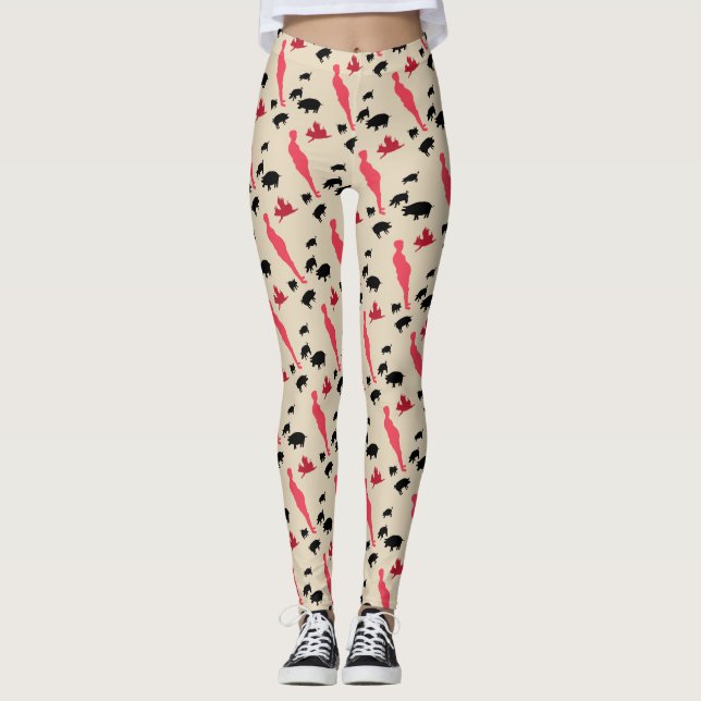Pigs Heaven Leggings (Front)