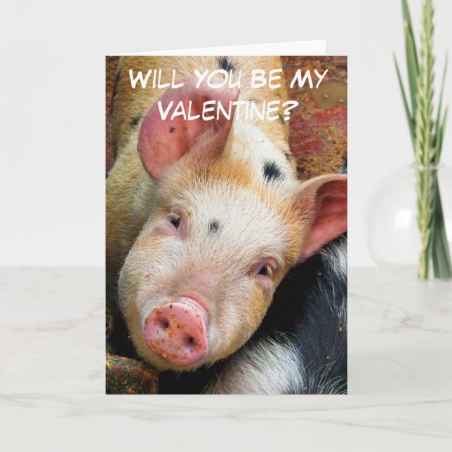 PIGS HOLIDAY CARD (Front)