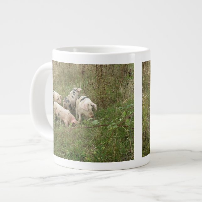Pigs in a Field Mug (Front Left)