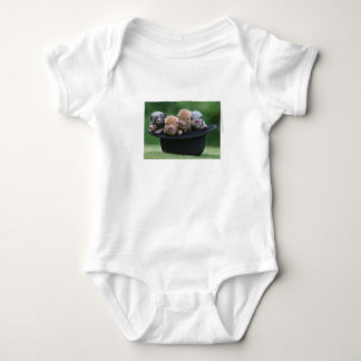 Pigs In A Hat Baby Bodysuit