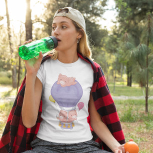 Pigs In A Hot Air Balloon T-Shirt