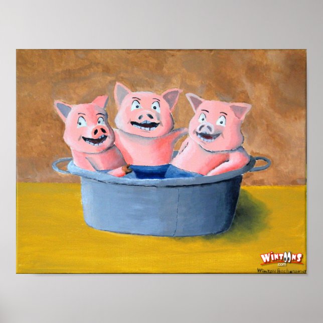Pigs in a Tub - Poster (Front)