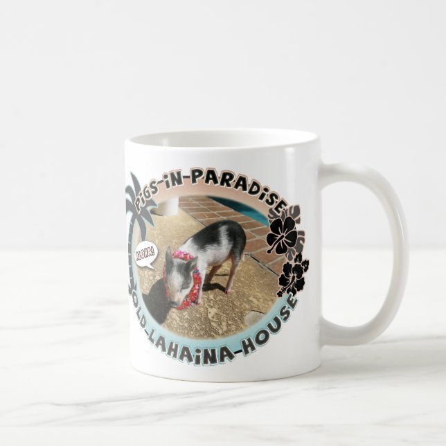 Pigs in Paradise Coffee Mug (Right)