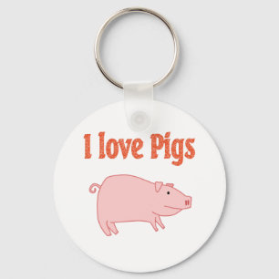 Pigs Key Ring