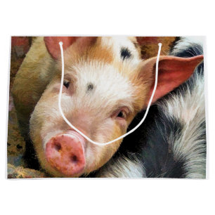 PIGS LARGE GIFT BAG