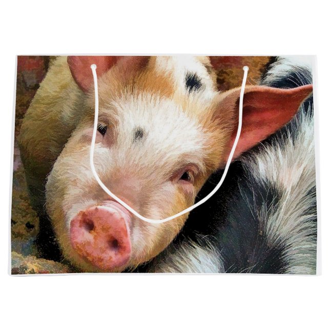 PIGS LARGE GIFT BAG (Front)