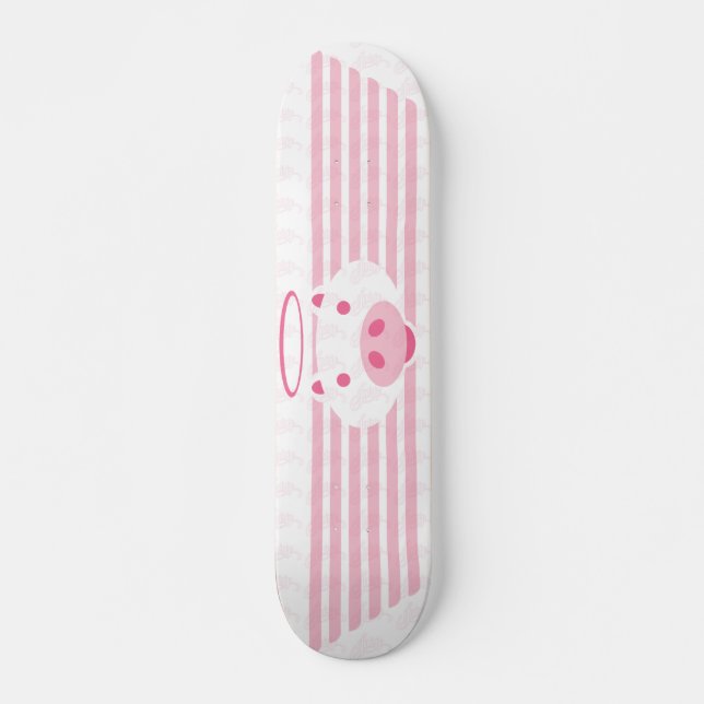 Pigs learn to fly skateboard (Front)