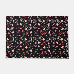 Pigs Pattern Doormat