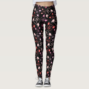 Pigs Pattern Leggings