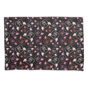 Pigs Pattern Pillowcase
