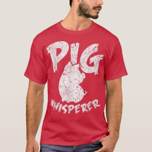 Pigs Whisperer Animal Farmer Vintage Pig Farm Farm T-Shirt