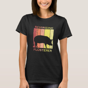 Pigs Whisperer Vintage  Funny Farmers Pig Premium T-Shirt