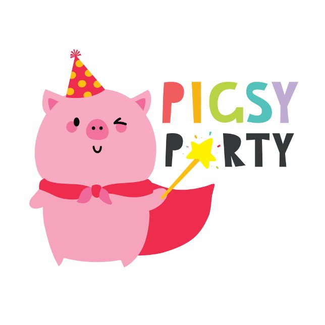 pigsy party paper plates (Creator Uploaded)
