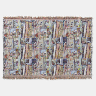 Pigtail Soup, Singapore Throw Blanket