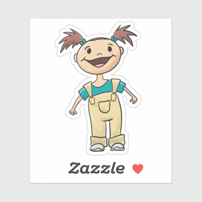 Pigtails and overalls (Sheet)