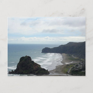 Piha Beach 4 Postcard