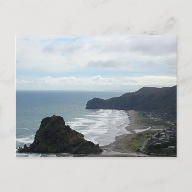 Piha Beach 4 Postcard (Front)