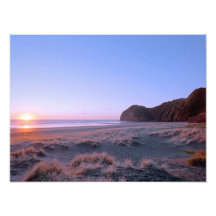 Piha Dunes Sunset NZ