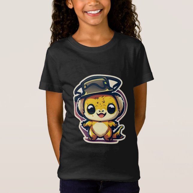 Pikachu digital art T-Shirt (Front)
