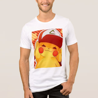 Pikachu Trainer Cap (pokemon) Tri-Blend Shirt