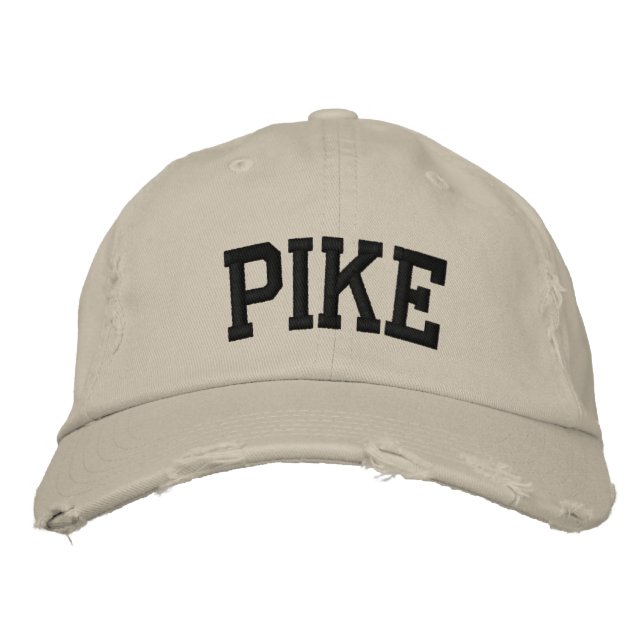 Pike Embroidered Hat (Front)