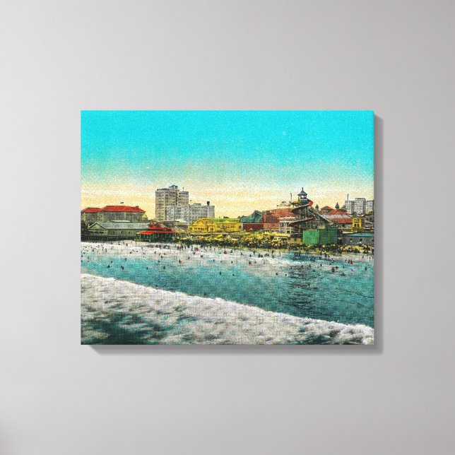 Pike Front and Long Beach, California Canvas Print (Front)