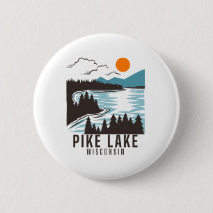 Pike Lake 6 Cm Round Badge