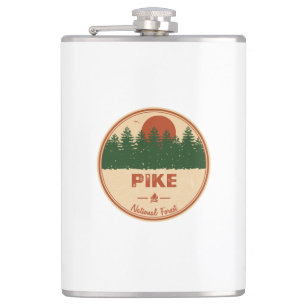 Pike National Forest Hip Flask