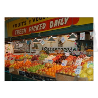 Pike Place Market Fruit Stand