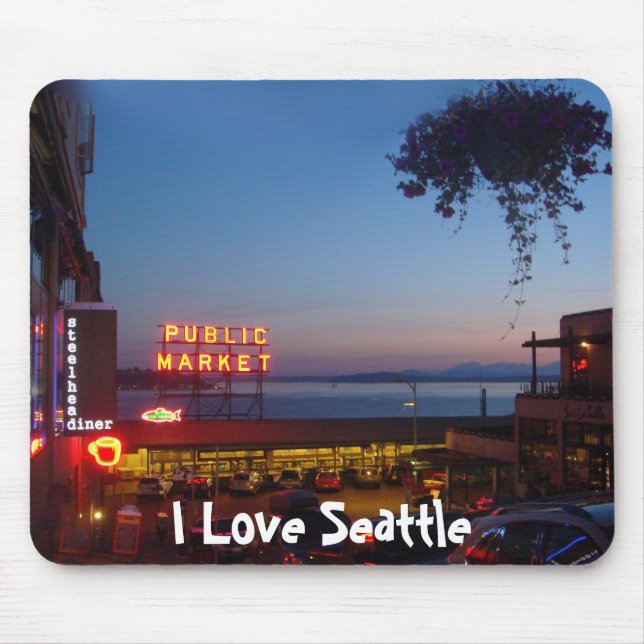 Pike Place Market Mouse Mat (Front)