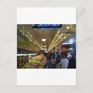 Pike Place Market Postcard