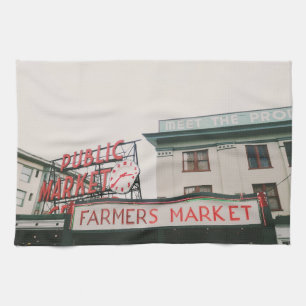 Pike Place Market  Tea Towel