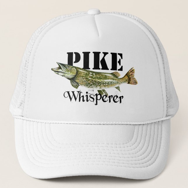 Pike Whisperer Trucker Hat (Front)