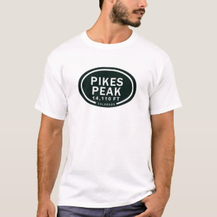 Pikes Peak 14,110 FT CO Mountain T-Shirt