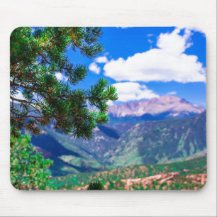 Pikes Peak as Seen From Garden of the Gods Mouse Mat
