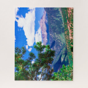 Pikes Peak as Seen From Garden of the Gods Puzzle