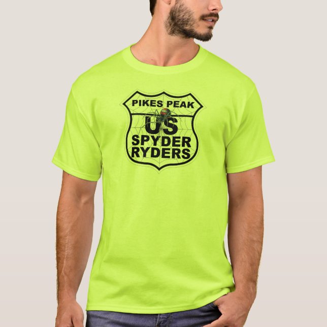 Pikes Peak Chapter - Logo Trans Front T-Shirt (Front)