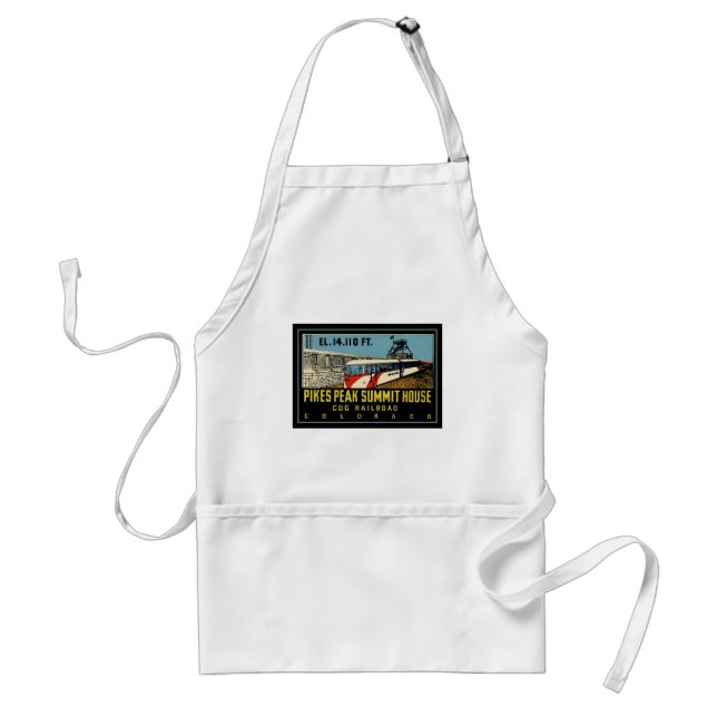 Pikes Peak COG Railway Standard Apron (Front)