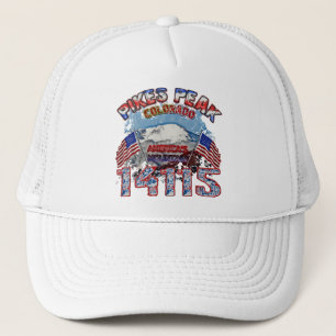 Pikes Peak Colorado America's Mountain 14115 Trucker Hat