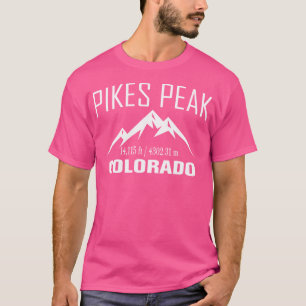 Pikes Peak Colorado Climbing Summit Club Outdoor G T-Shirt