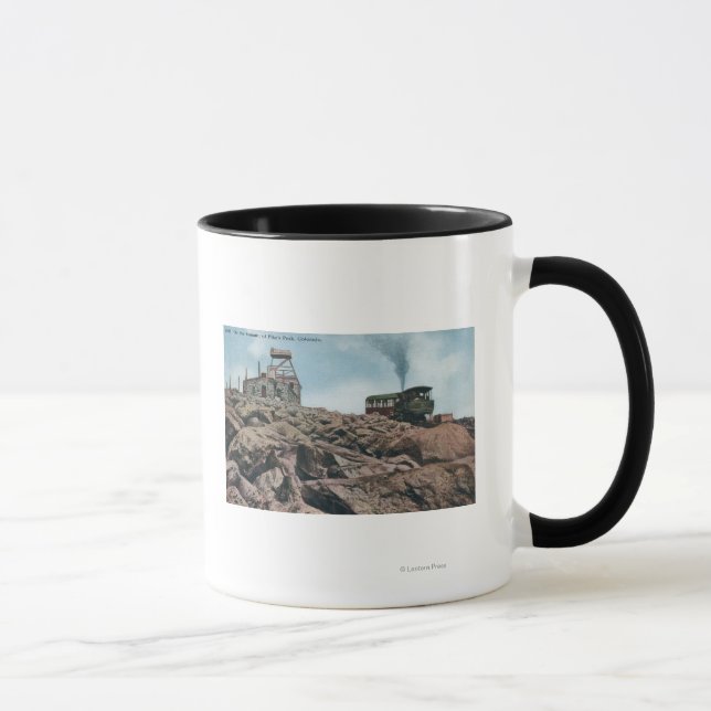 Pikes Peak, Colorado - On the Summit Mug (Right)