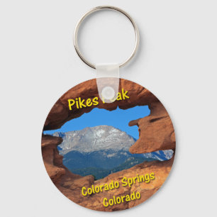 Pikes Peak, Colorado Springs, Colorado Key Ring