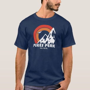 Pikes Peak Colorado Sun Eagle T-Shirt